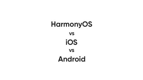 Harmonyos Vs Ios Vs Android Here Are The Differences Huawei Central