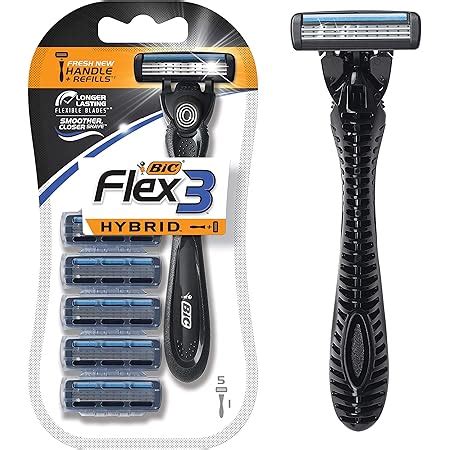 Amazon Bic Flex Hybrid Maquinilla De Afeitar Desechable Para