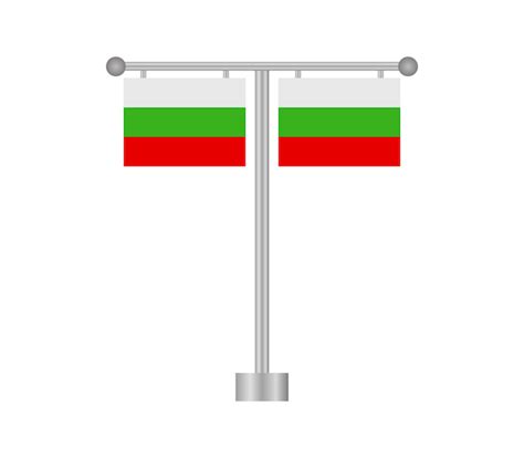 Premium Vector | Bulgarian flag