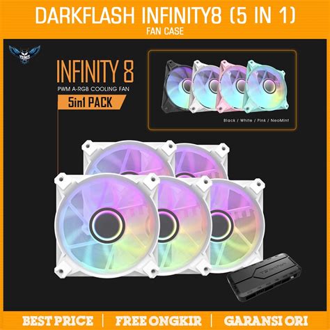 Jual Darkflash Infinity In Controller Fan Case Cm Argb Pwm