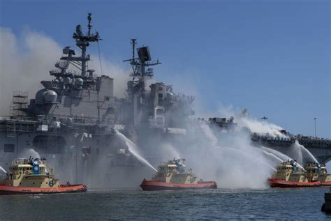 Navy Sailor Ryan Sawyer Mays Faces Court Martial For Blaze That