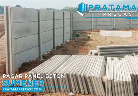 Harga Pagar Panel Beton Sumenep Pratama Precast