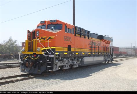 Bnsf Sits On The Siding At The Bnsf San Bernardino Yard As A