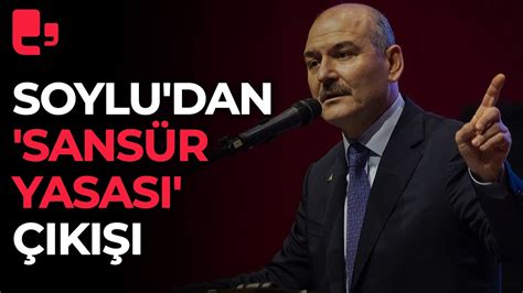 Akp Li Soylu Dan Sans R Yasas K Youtube