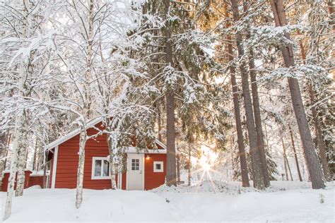 Magical Winter Lodges In The Swedish Lapland