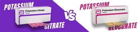 Potassium Citrate Versus Potassium Gluconate – What Are The Differences ...