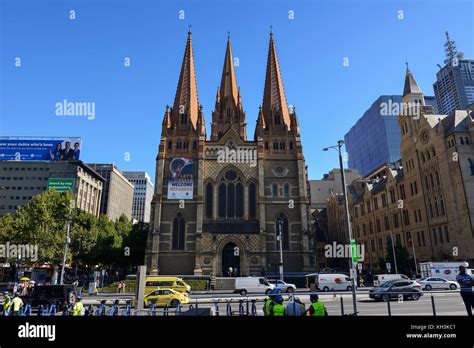 St Pauls Cathedral Melbourne Victoria Australia Stock Photo Alamy