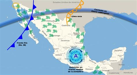 Impactar Frente Fr O La Pen Nsula De Baja California