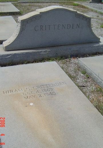 Hiram Oscar Crittenden 1869 1945 Memorial Find A Grave