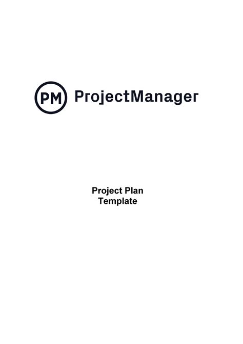 Project Manager Project Plan Template WLNK - Project Plan Template ...