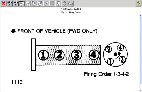 Chevy 305 Spark Plug Wire Diagram