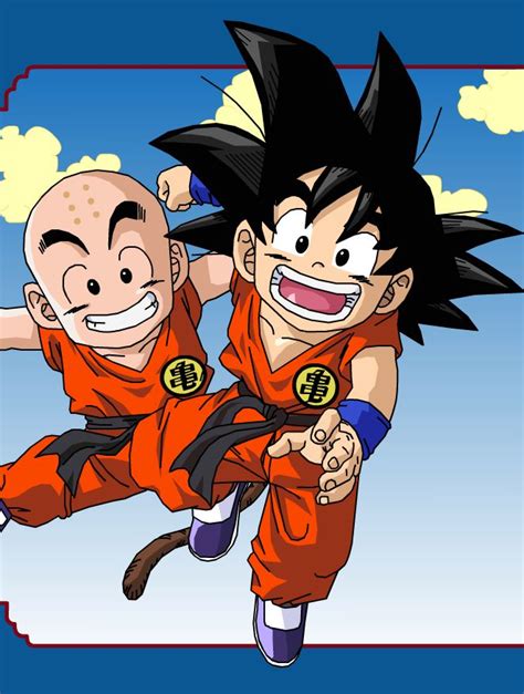 Goku And Krillin By Eggmanrules On Deviantart Goku Pinterest