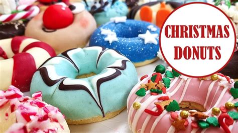 CHRISTMAS Donut DECORATIONS Soft And Baked Donuts YouTube