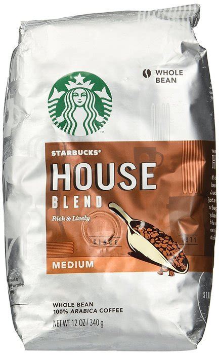 Starbucks House Blend Whole Bean 12 Oz Bag N2 Free Image Download