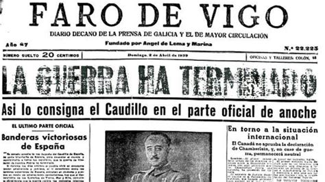 Testigos Del Fin De La Guerra Civil