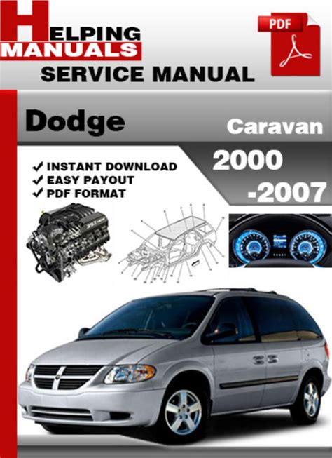 Dodge Caravan 2000 2007 Service Repair Manual Download Tradebit