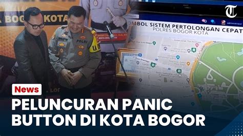 Bogor Hari Ini Polresta Bogor Kota Luncurkan Panic Button Sekali