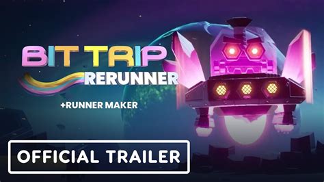 Bit Trip Rerunner Runner Maker Official Launch Trailer Youtube