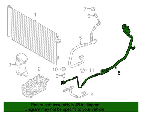 Genuine BMW 64 53 9 324 804 Pressure Pipe FREE Shipping On Most