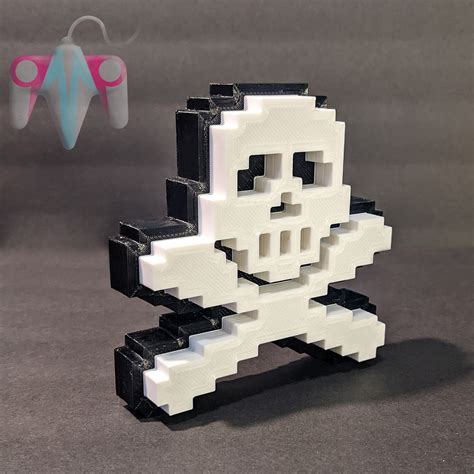 Archivo STL OSRS Icono de la muerte 🧸 ・Plan para descargar y imprimir