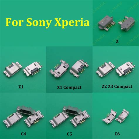 Puerto De Carga Micro Usb Para Sony Xperia Z Z Z Z Compact Z Ultra