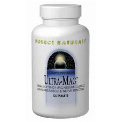 Ultra-Mag Source Naturals 120 Tabletten - Gezondheid aan huis - Deutsch