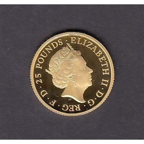 Uk The Queens Beasts Unicorn Of Scotland Gold Oz Proof Coin