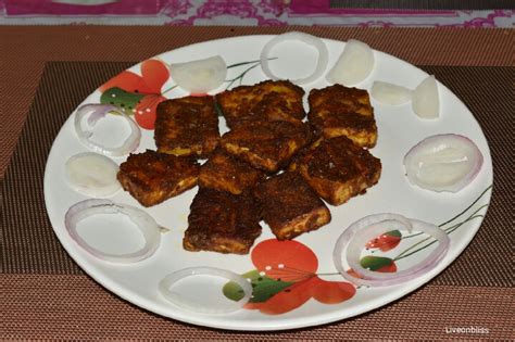 Pan Fried Paneer Tikka Liveonbliss