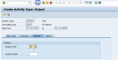 Sap Cca Activity Types