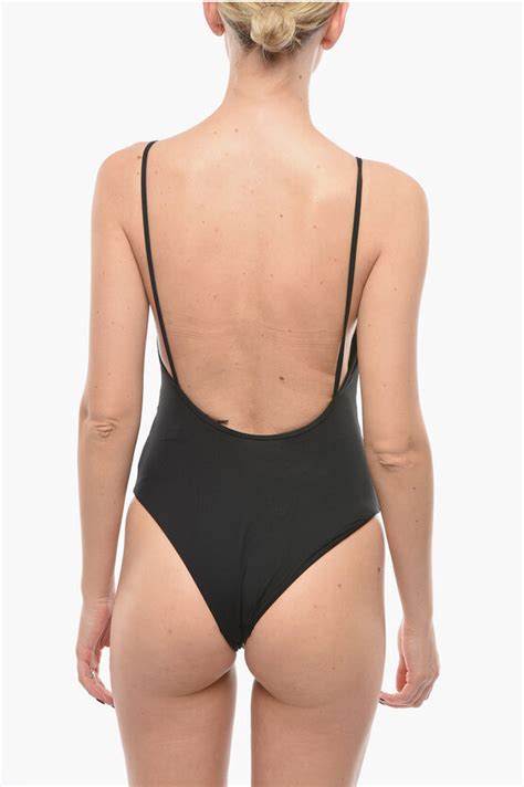 Karl Lagerfeld Open Back One Piece Swimsuit Women Glamood Outlet