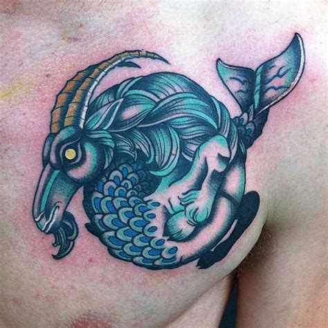 55+ Best Capricorn Tattoo Designs - Main Meaning is... (2019)