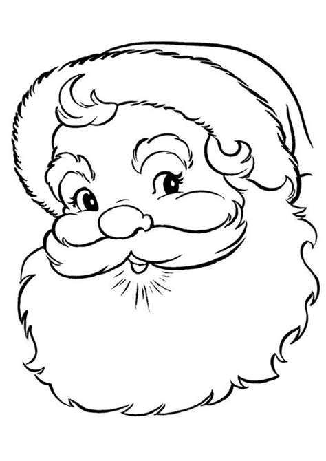 Santa Coloring Printable