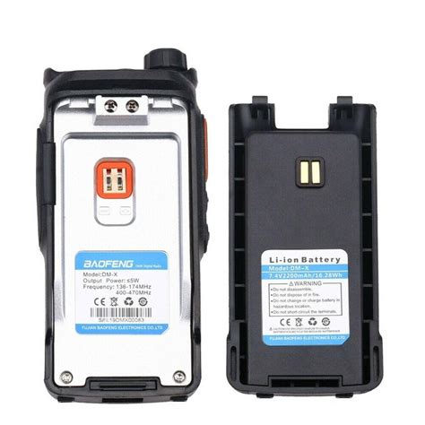 Buy Baofeng Dm X Digital Walkie Talkie Gps Record Tier Dual Time