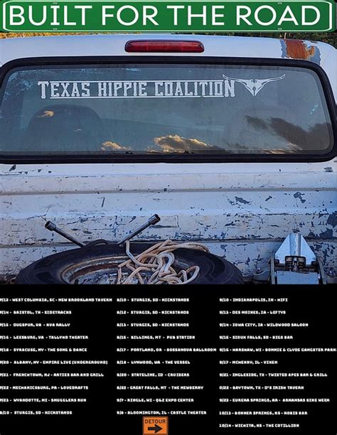 Texas Hippie Coalition Tour 2025 Bernadet Terees