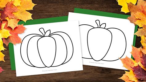 Pumpkin Templates In Large And Small Free Printable Outline Artofit