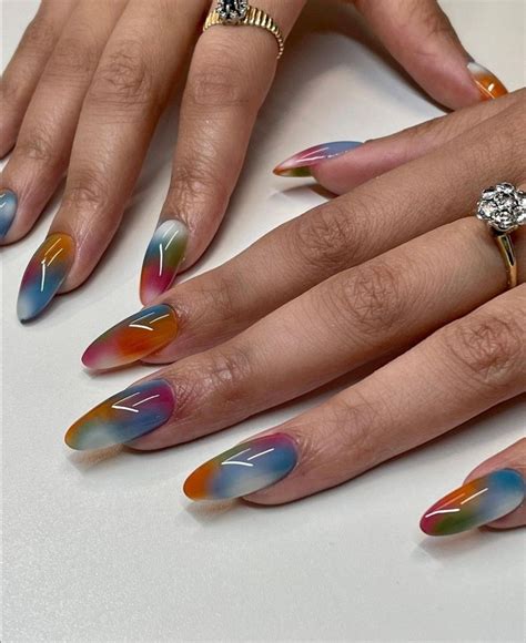 Pin By Inspo Nails Fashion On Long Nails Nyc Nails Airbrush Nails