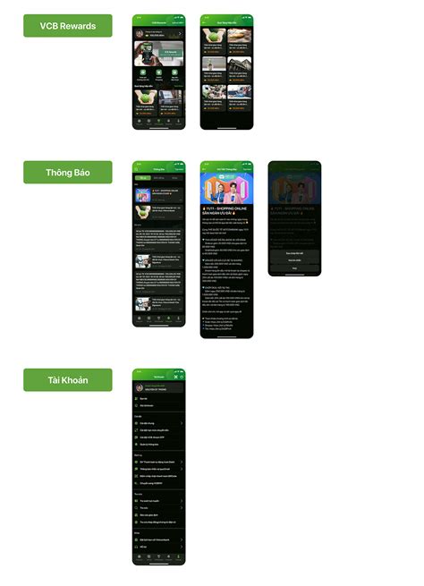 Redesign Vietcombank App Vcb Digibank A Case Study Behance