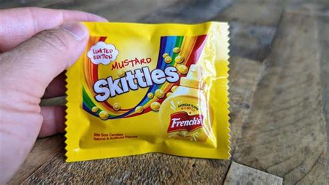 Here’s What Mustard Skittles Taste Like