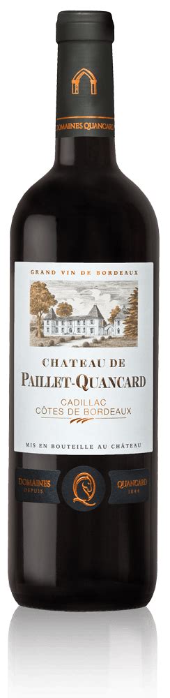 Order Cadillac Côtes de Bordeaux by Château Paillet Quancard 2019 in