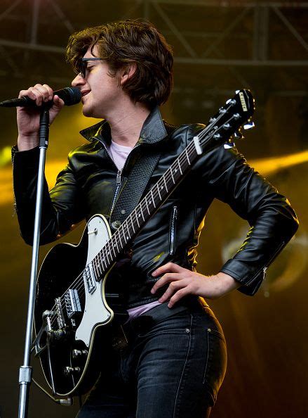 Musician Alex Turner Of The Last Shadow Puppets Performs During The