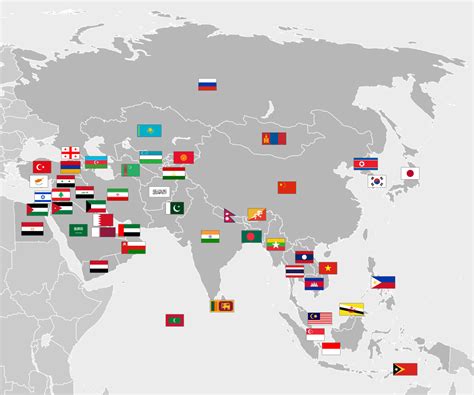 File:Map of Asia with flags.svg - Wikimedia Commons