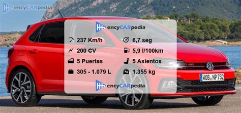 Volkswagen Polo GTI Mk6 Ficha Técnicas 2018 2021 rendimiento