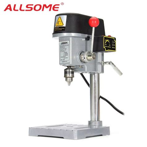 ALLSOME 220V 340W Electric Drill Stand Mini Table Top Bench Drill Stand