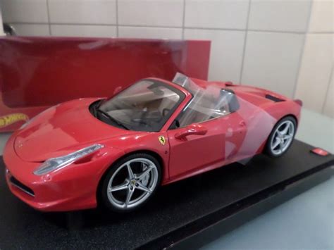 Hot Wheels 1 18 Ferrari 458 Spider Catawiki