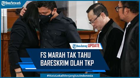 Mantan Spri Ungkap Ferdy Sambo Marah Gegara Tak Tahu Bareskrim Olah TKP