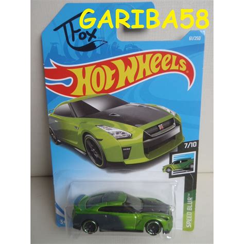 Hot Wheels 17 Nissan Gt R R35 Guaczilla 2019 Speed Blur Series