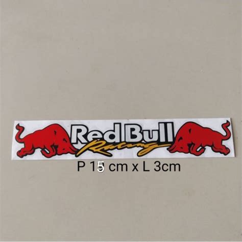 Jual Stiker Cutting Redbull Red Bull Banteng A Kualitas Terbaik