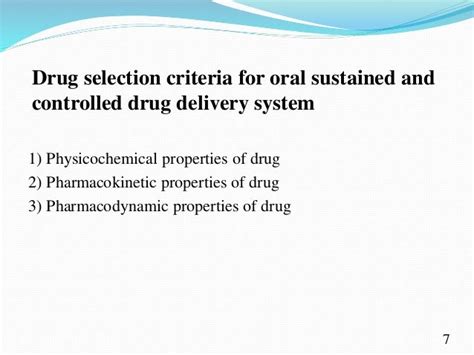 Sustained And Controlled Drug Delivery System