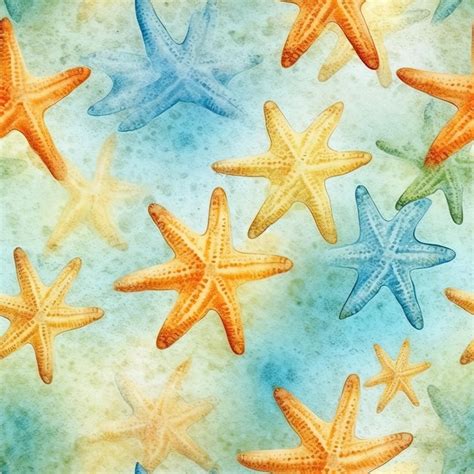 Im Genes De Estrella Mar Azul Acuarela Descarga Gratuita En Freepik