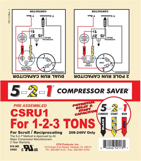 5 2 1 Compressor Saver Wiring Diagram